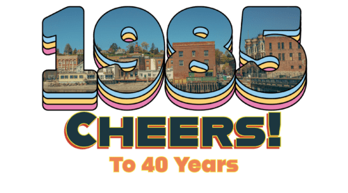 Cheers to 40 Years-logo